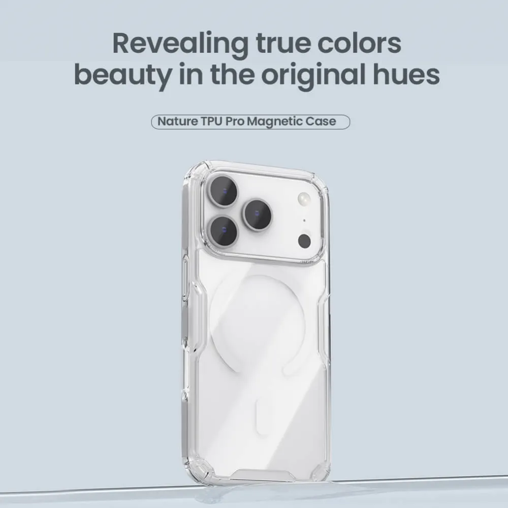 Maska Nillkin Nature Pro Magnetic za iPhone 17 Pro 6.3 transparent