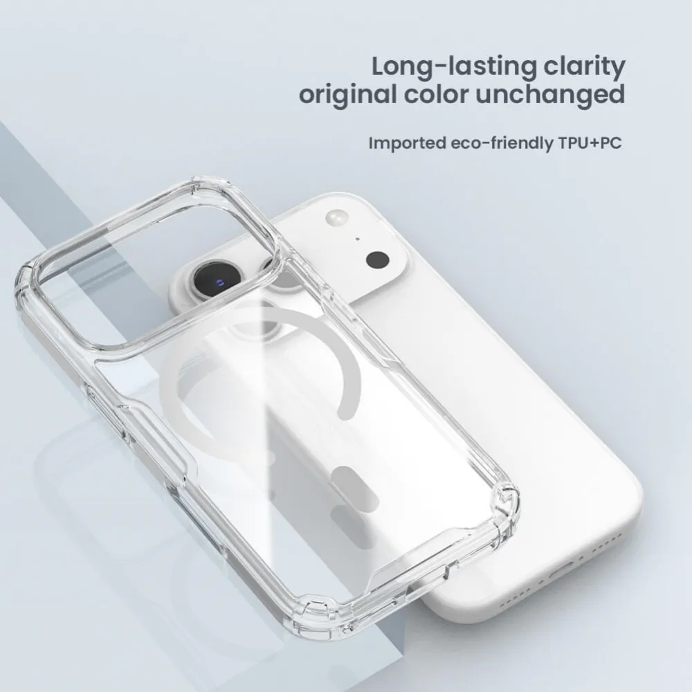 Maska Nillkin Nature Pro Magnetic za iPhone 17 Pro 6.3 transparent