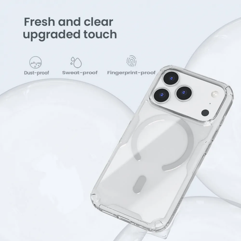 Maska Nillkin Nature Pro Magnetic za iPhone 17 Pro 6.3 transparent