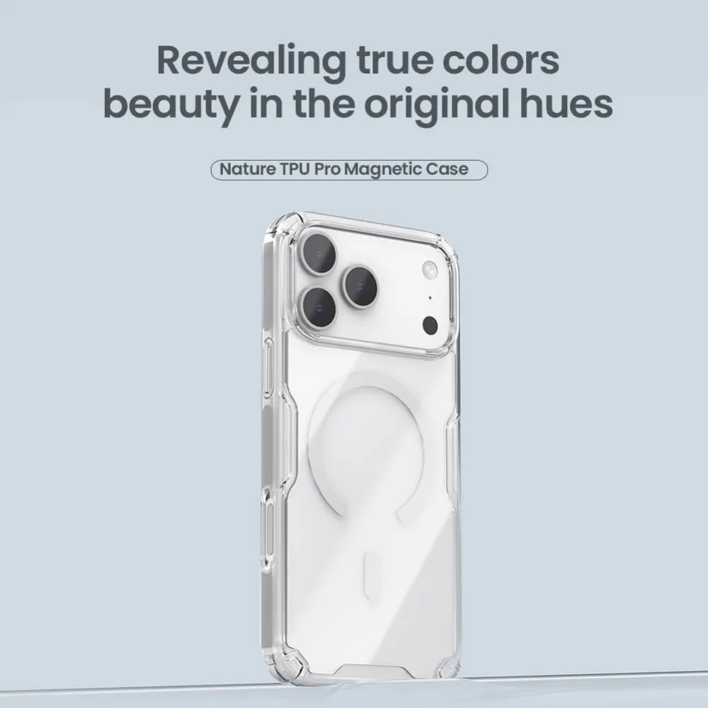 Maska Nillkin Nature Pro Magnetic za iPhone 17 Pro Max 6.9 transparent