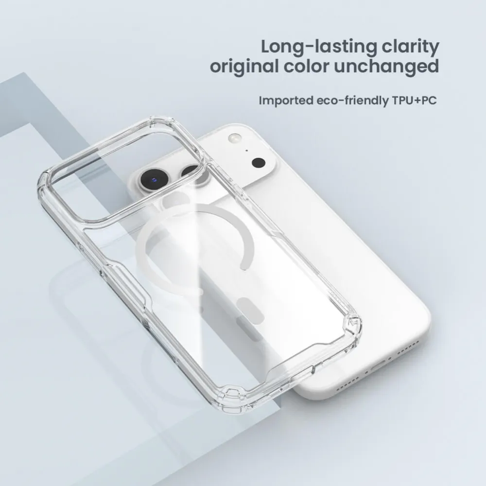 Maska Nillkin Nature Pro Magnetic za iPhone 17 Pro Max 6.9 transparent