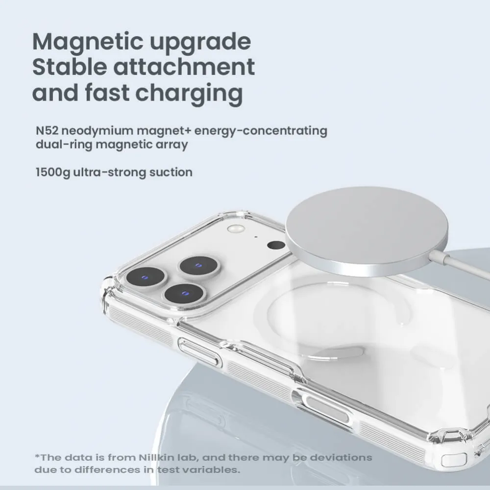 Maska Nillkin Nature Pro Magnetic za iPhone 17 Pro Max 6.9 transparent