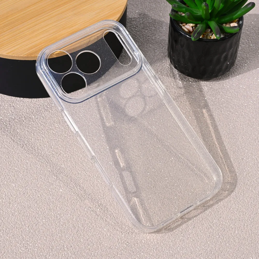 Maska Sparkle Dust za iPhone 17 Pro 6.3 transparent
