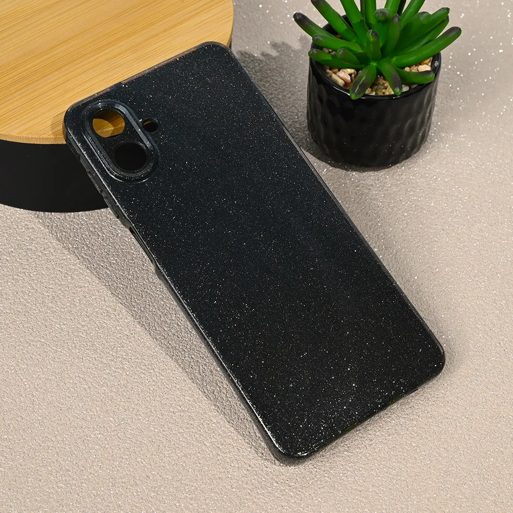 Maska Sparkle Dust za Samsung A075F Galaxy A07 crna