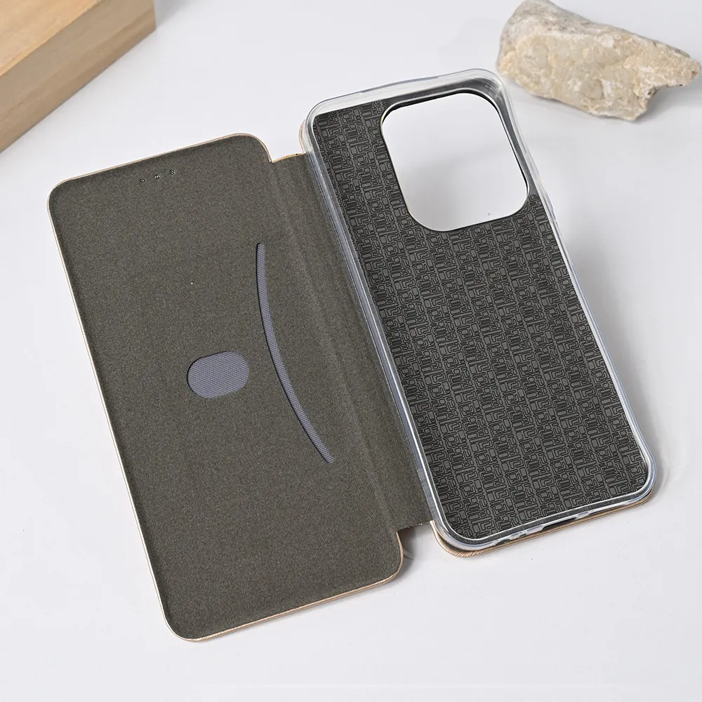 Maska Teracell Flip Cover za Xiaomi Redmi 15C 4G EU 173mm zlatna