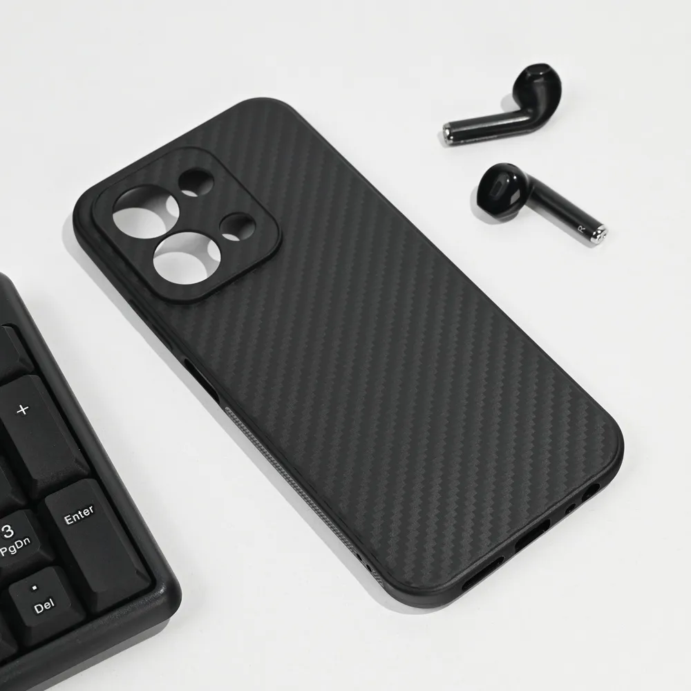 Maska Carbon fiber za Xiaomi Redmi 15C 4G EU 173mm crna