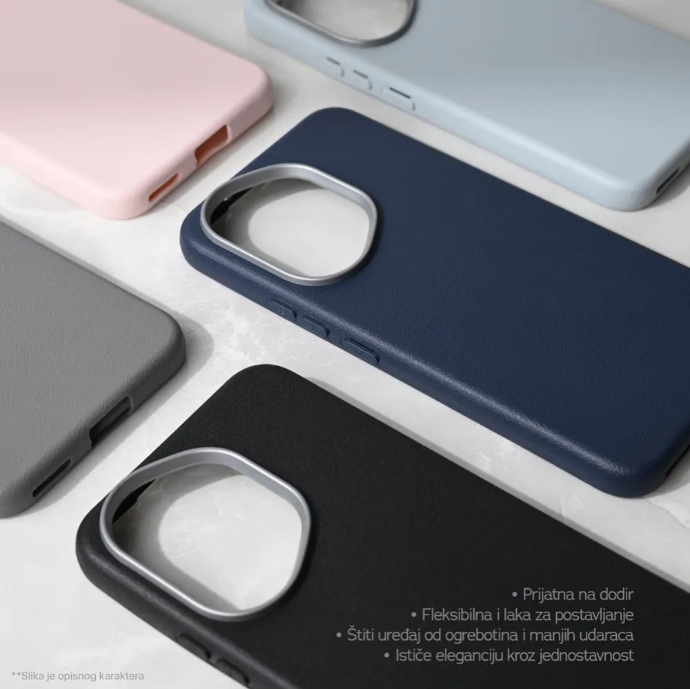 Maska Elegant za Xiaomi Redmi 15 4G 171mm tamno plava