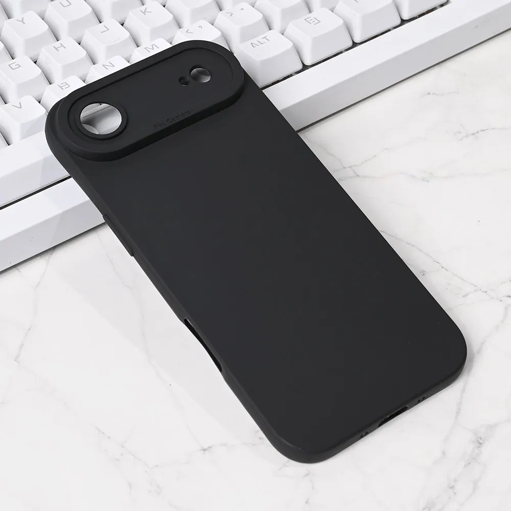 Maska Silikon Pro Camera za iPhone 17 Air 6.6 crna