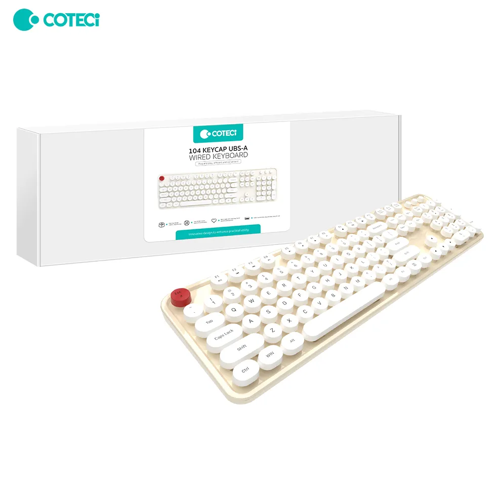 Tastatura Coteci 104 bez