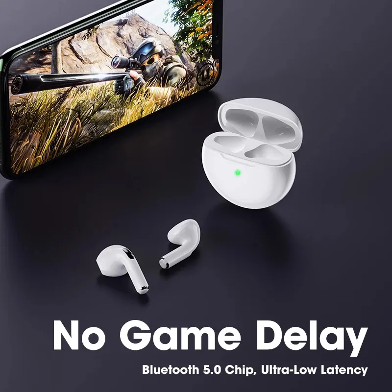 Bluetooth slusalice Airpods T-phox Pro tamno plave HQ