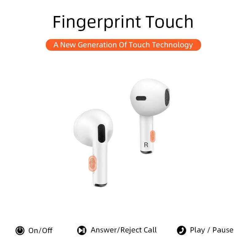 Bluetooth slusalice Airpods T-phox Pro tamno plave HQ