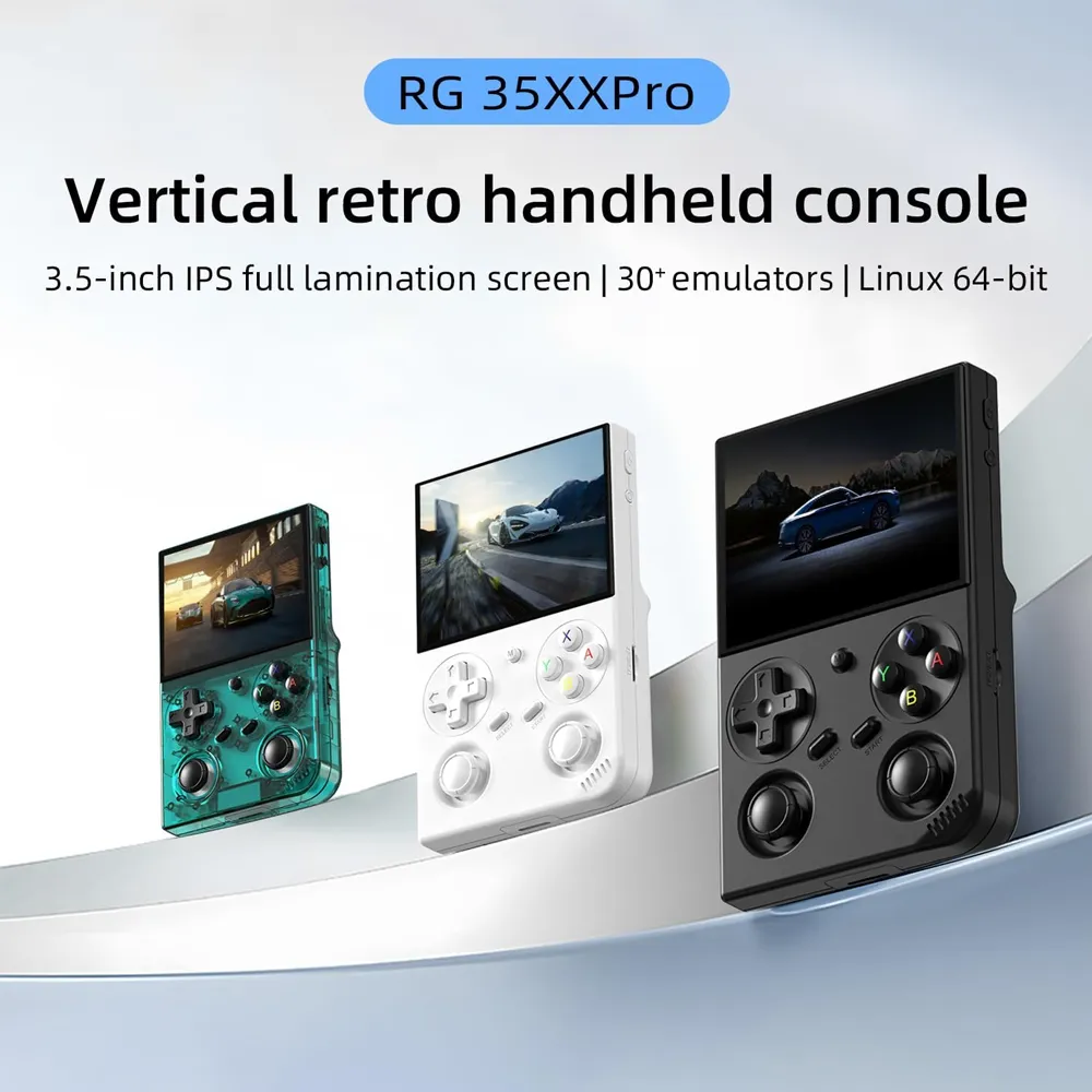 Konzola za igranje RG35XX Pro 64G crna