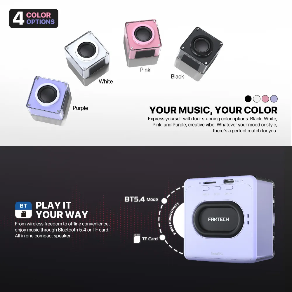 Bluetooth zvucnik Fantech BS152 NeraBox beli