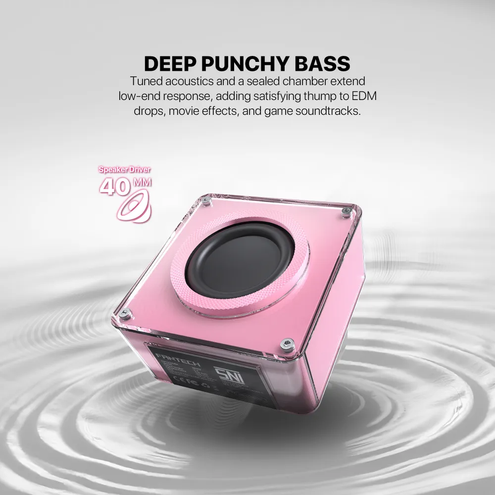 Bluetooth zvucnik Fantech BS152 NeraBox ljubicasti