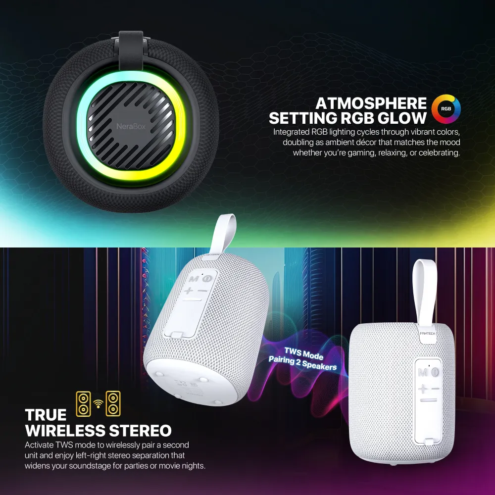 Bluetooth zvucnik Fantech BS157 NeraBox crveni