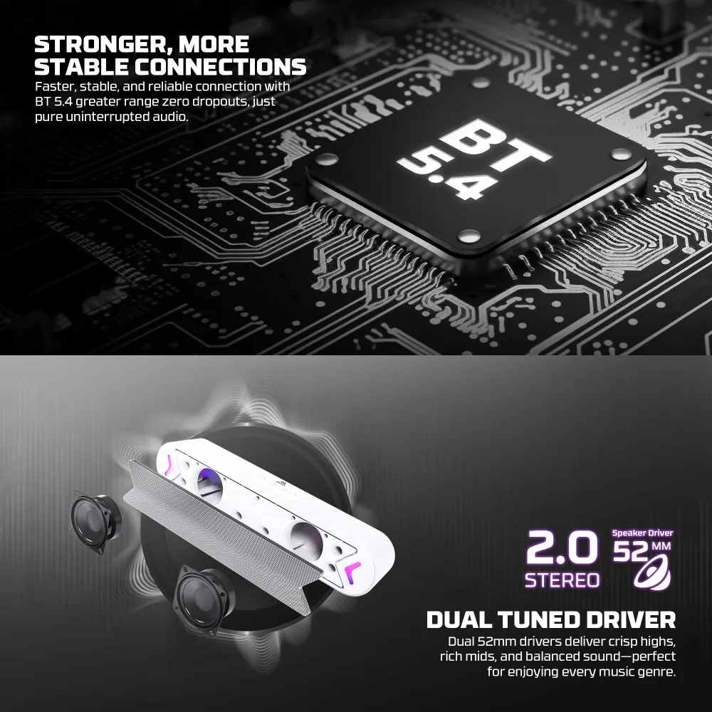 Bluetooth zvucnik Fantech BS160 GROOVE BAR pink