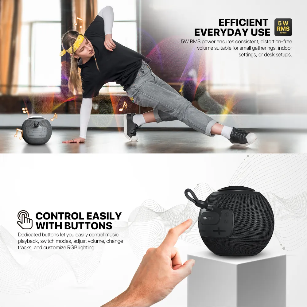 Bluetooth zvucnik Fantech BS161 NeraBox crni