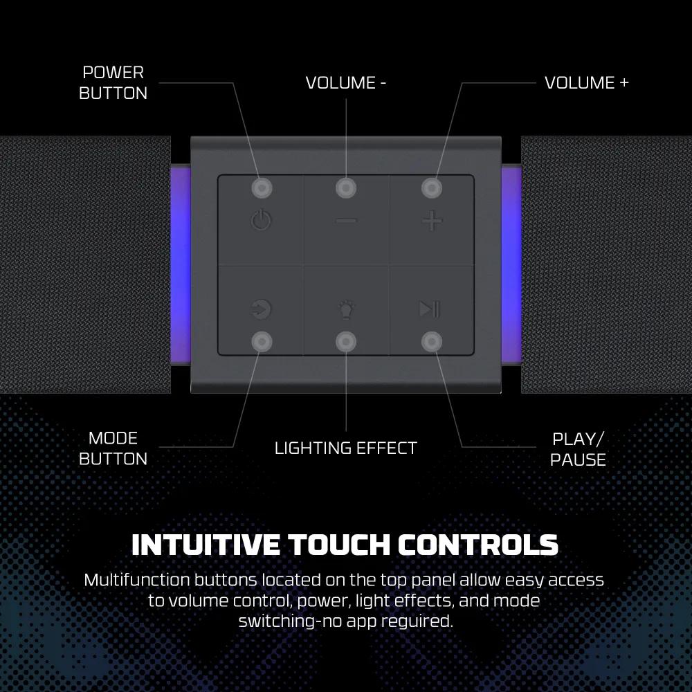 Bluetooth zvucnik Fantech GROOVE BAR PRO BS 163 crni