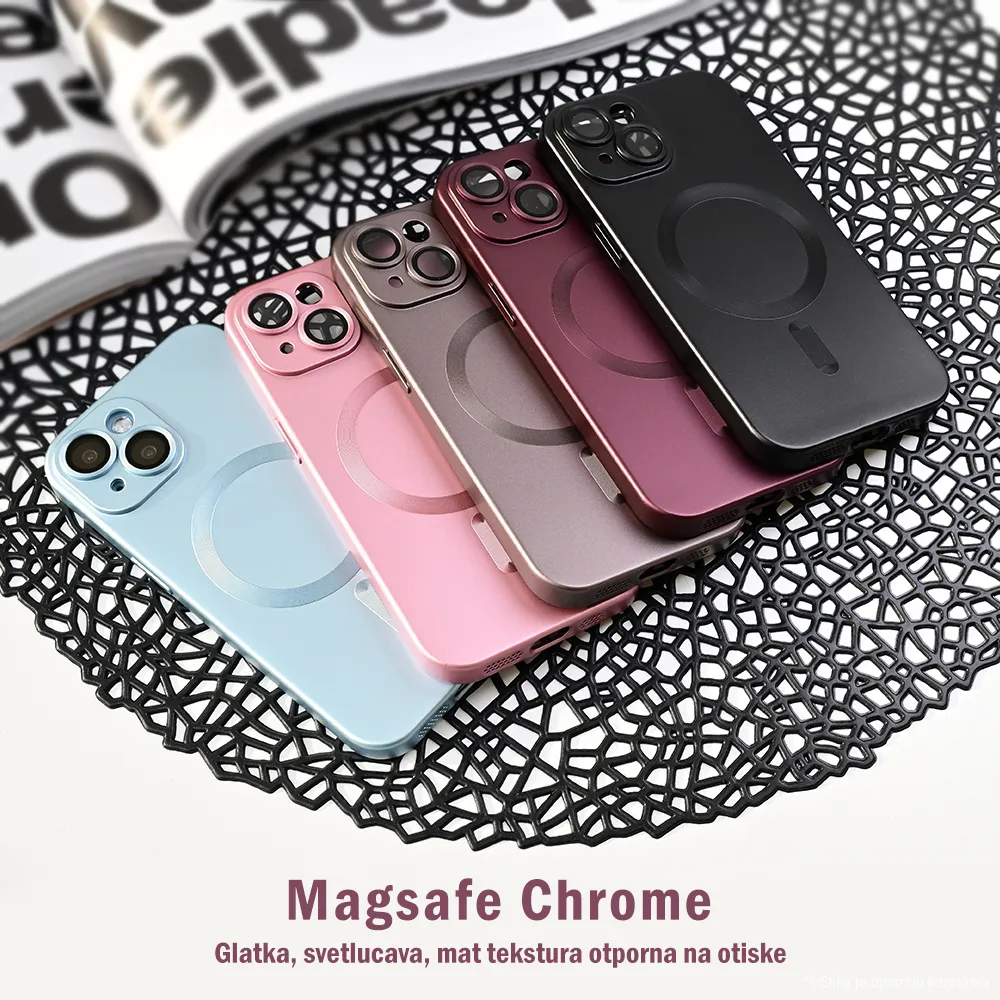 Maska Magsafe Chrome za iPhone 17 Air 6.9 zlatna