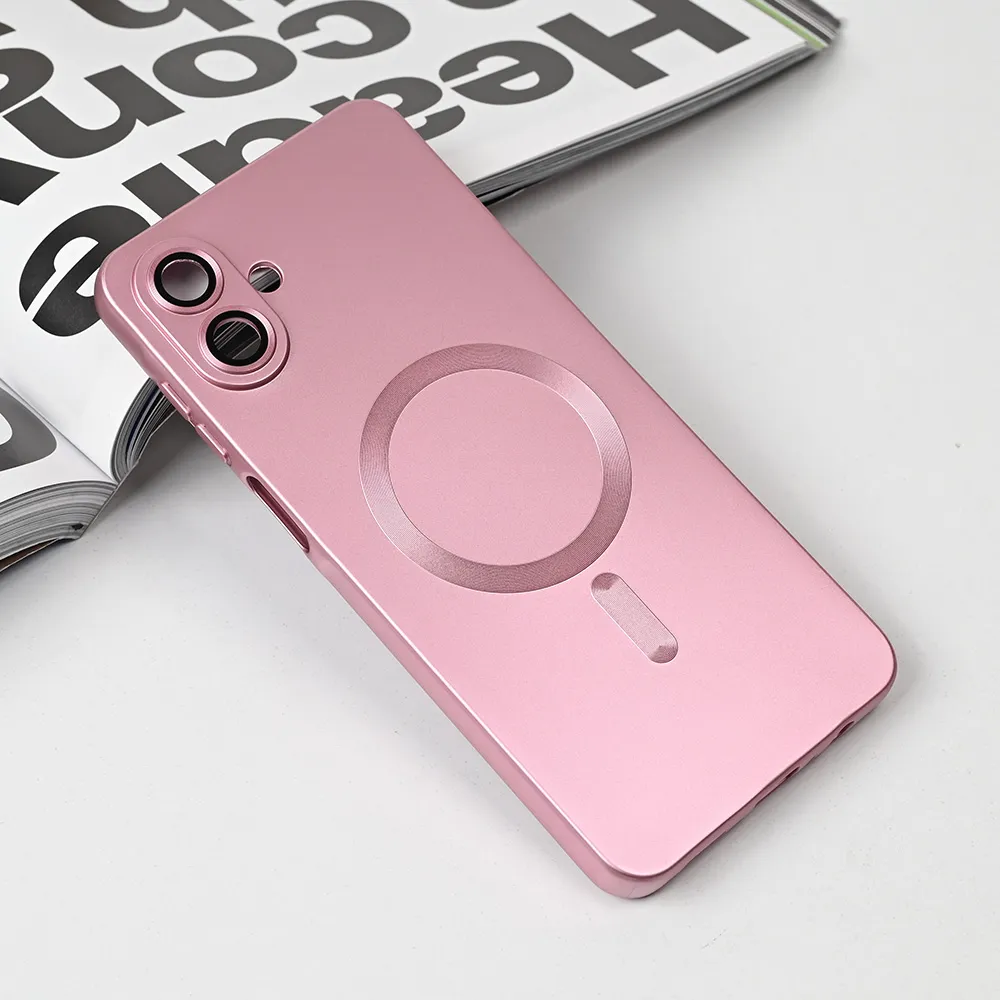 Maska Magsafe Chrome za Samsung A075F Galaxy A07 roze