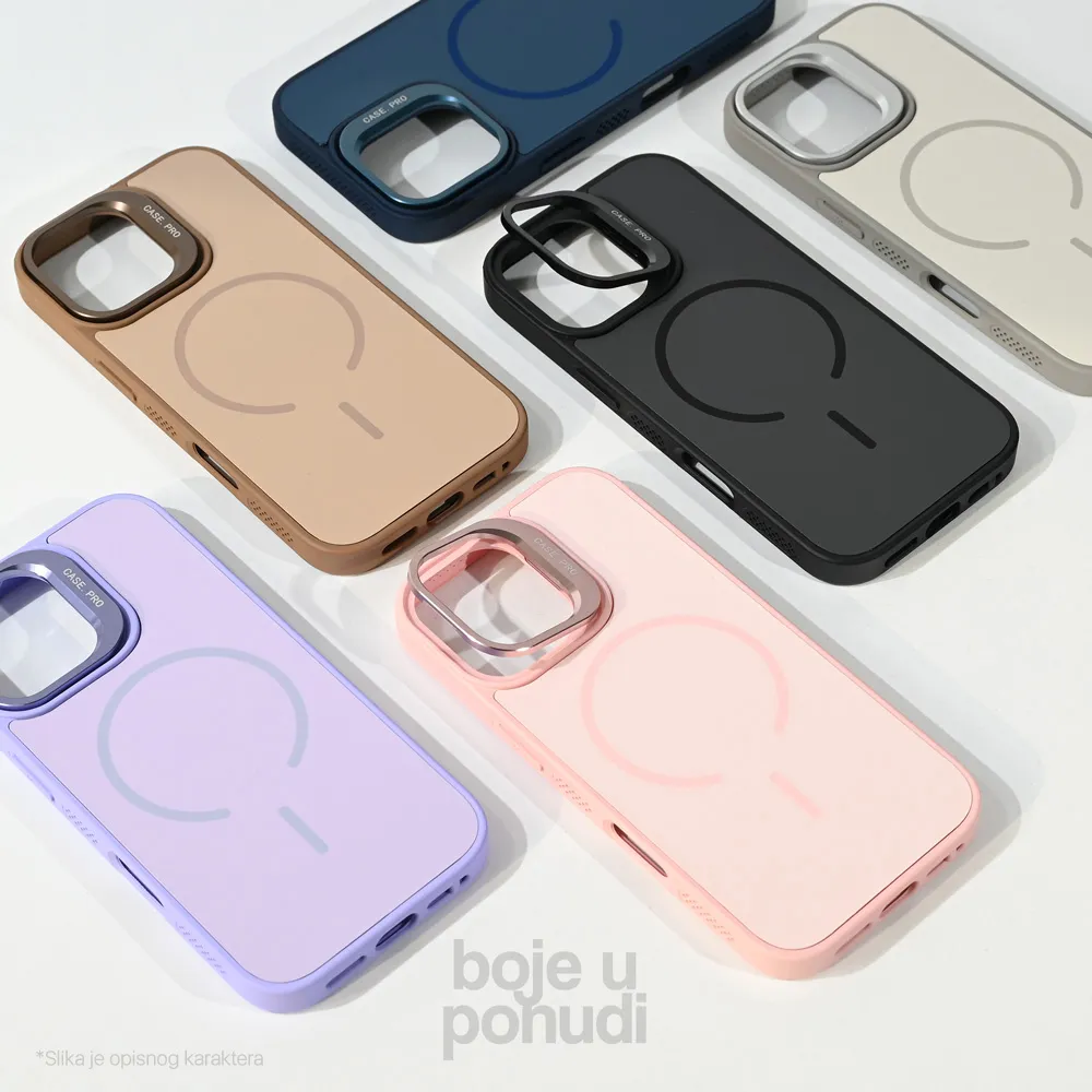 Maska Magsafe Matte Shield za iPhone 17 6.3 siva