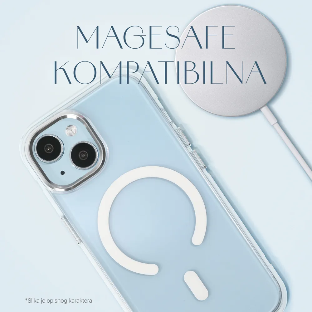 Maska Magsafe Glow za iPhone 16 Pro Max 6.9 roze