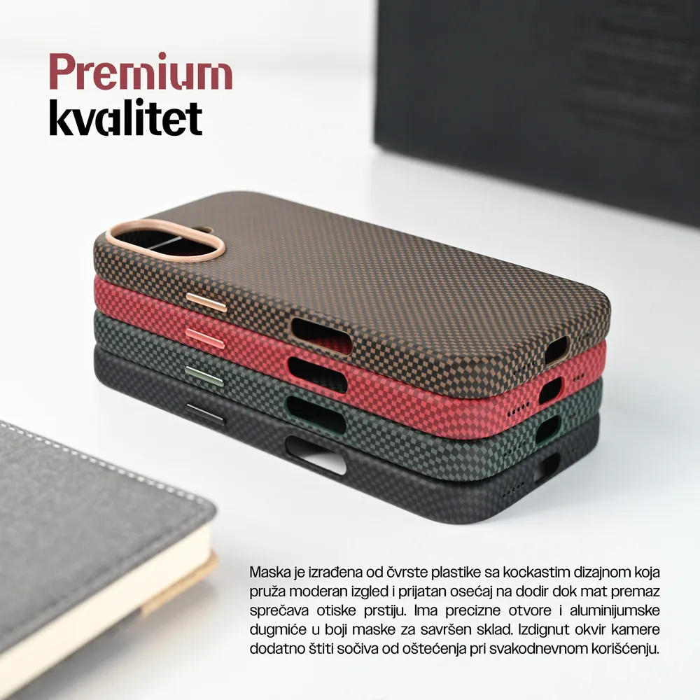 Maska Magsafe Urban Cube za iPhone 17 6.3 zelena
