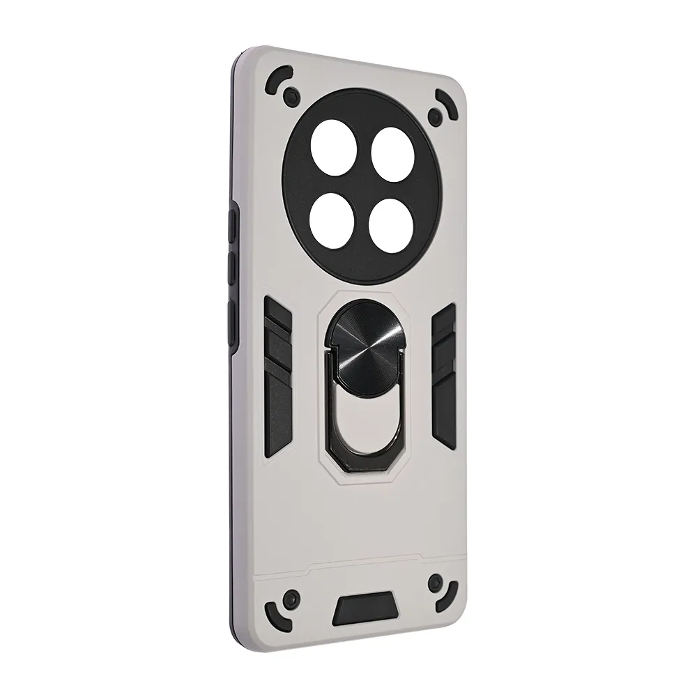 Maska Hard Ring za Honor Magic 7 Lite svetlo siva