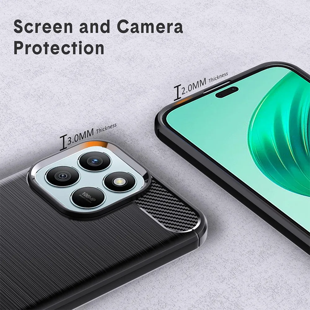 Maska Defender Safeguard za Honor X7d 4G/400 Smart 5G crna