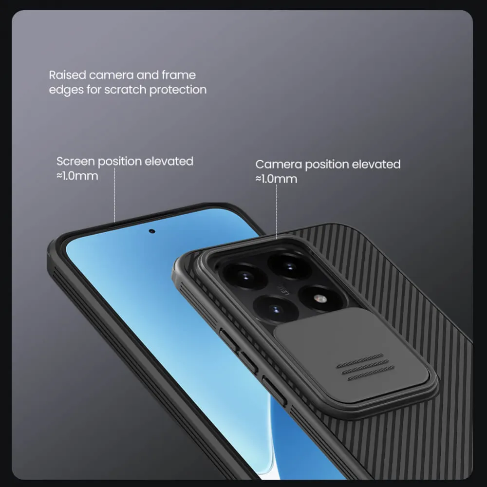 Maska Nillkin CamShield Pro za Xiaomi 15T crna