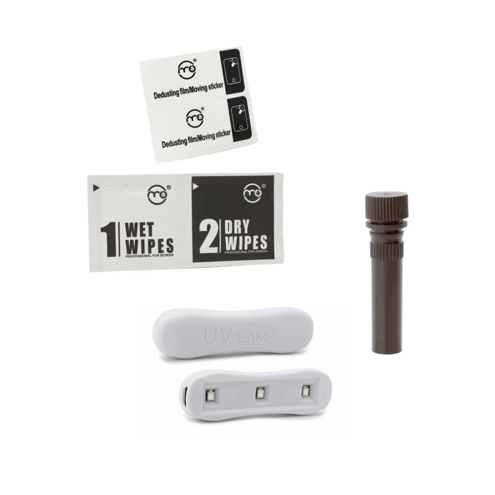 Zastitno staklo Zastitno staklo Premium UV Glue Full Cover + Lampa za Xiaomi Redmi Note 14 Pro