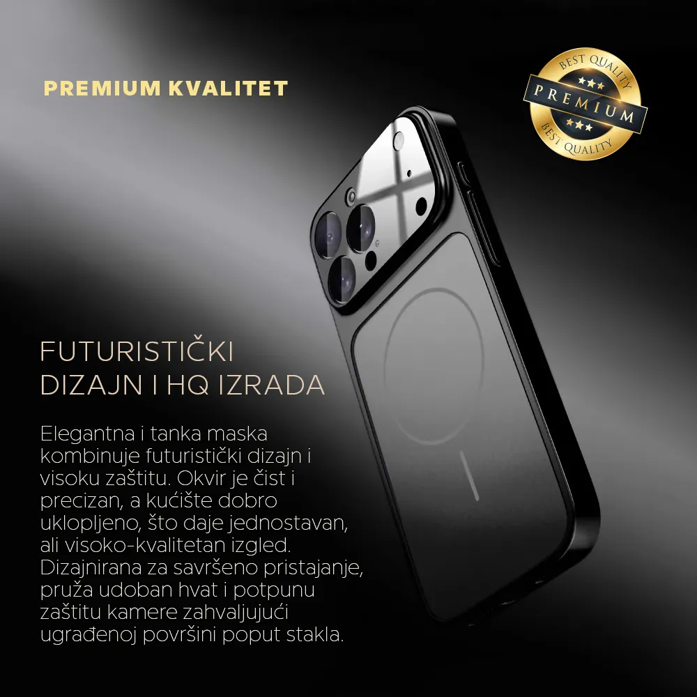 Maska Magsafe LookLike za iPhone 15 6.1 zlatna