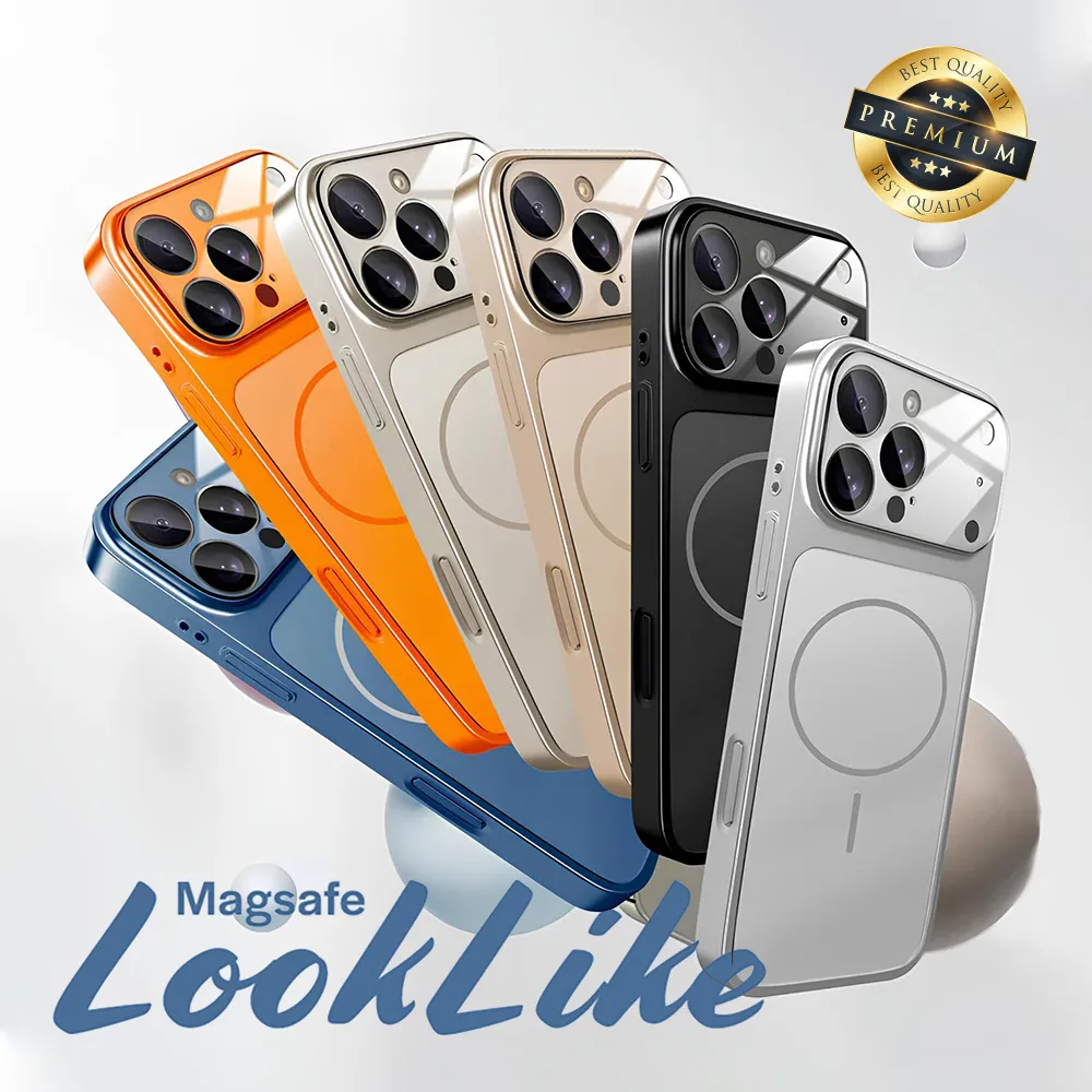 Maska Magsafe LookLike za iPhone 17 6.3 srebrna
