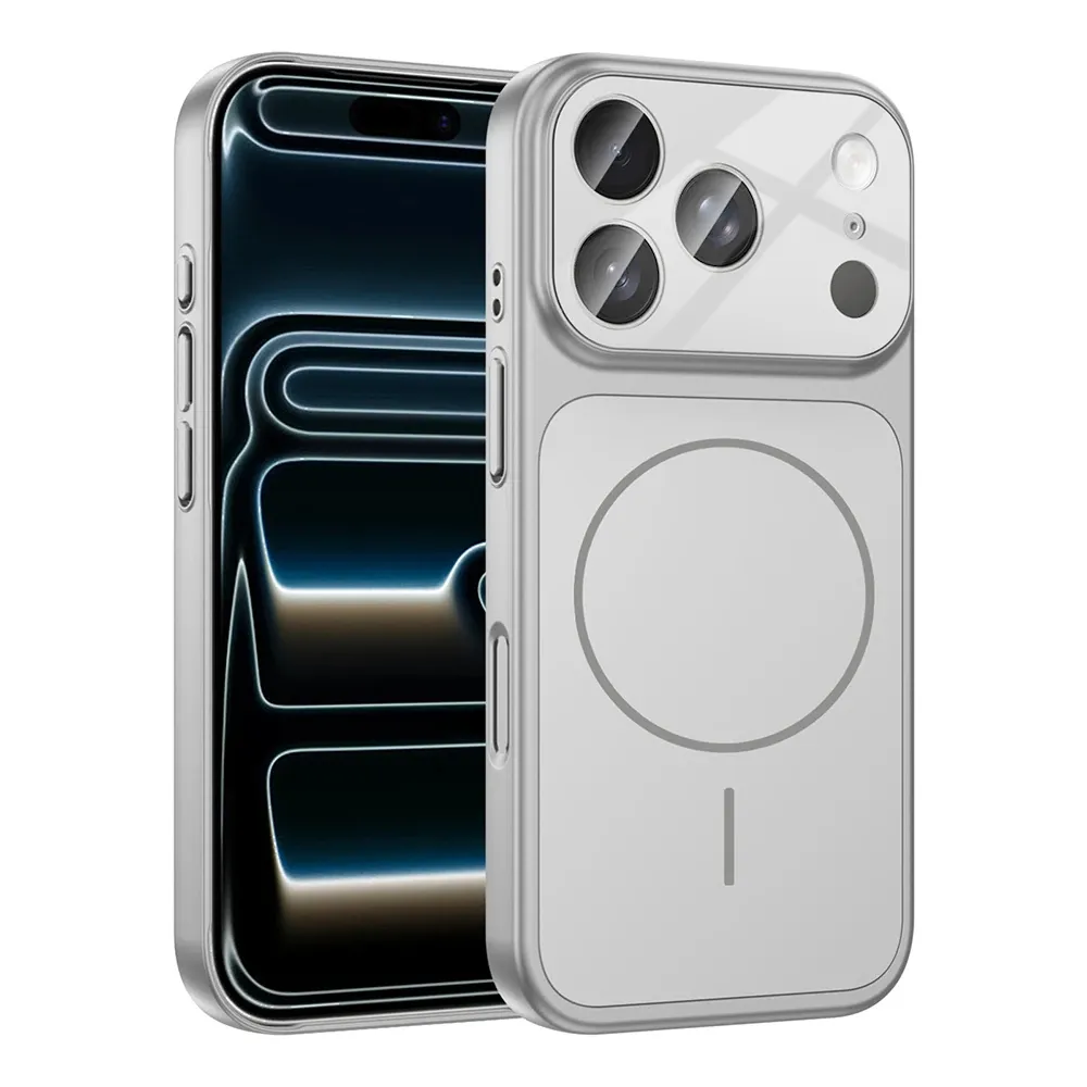 Maska Magsafe LookLike za iPhone 17 Pro 6.3 srebrna