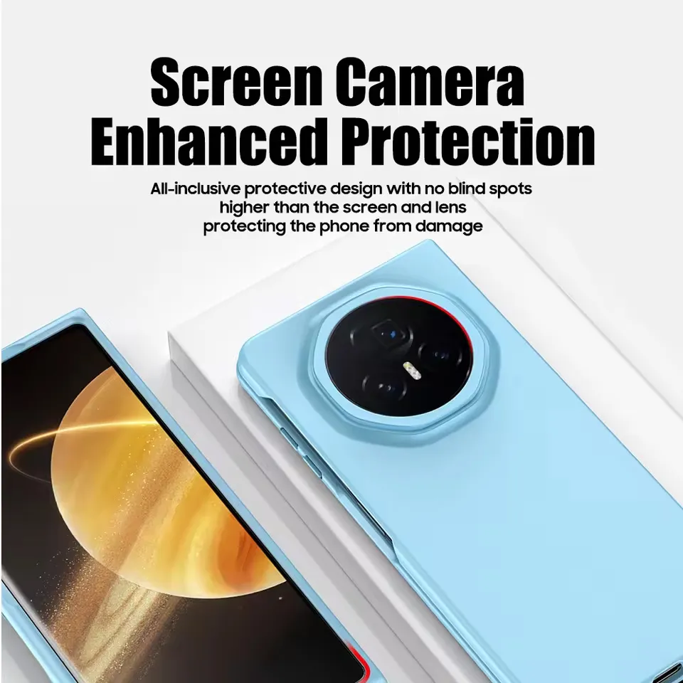 Maska Elegant Fold za Honor Magic V5 bela
