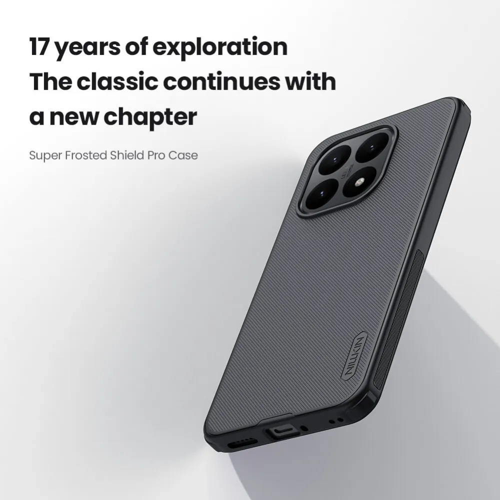 Maska Nillkin Scrub Pro za Xiaomi 15T crna