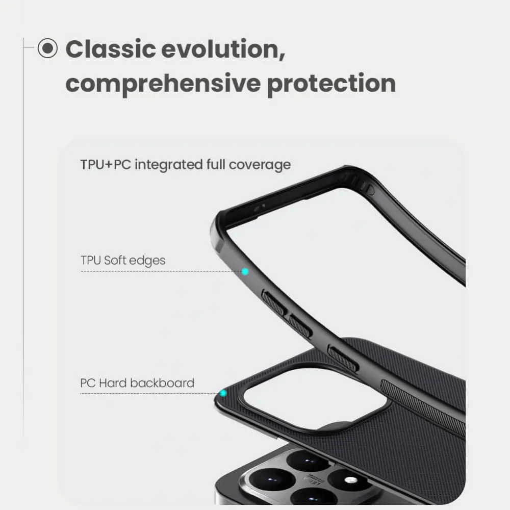 Maska Nillkin Scrub Pro za Xiaomi 15T crna