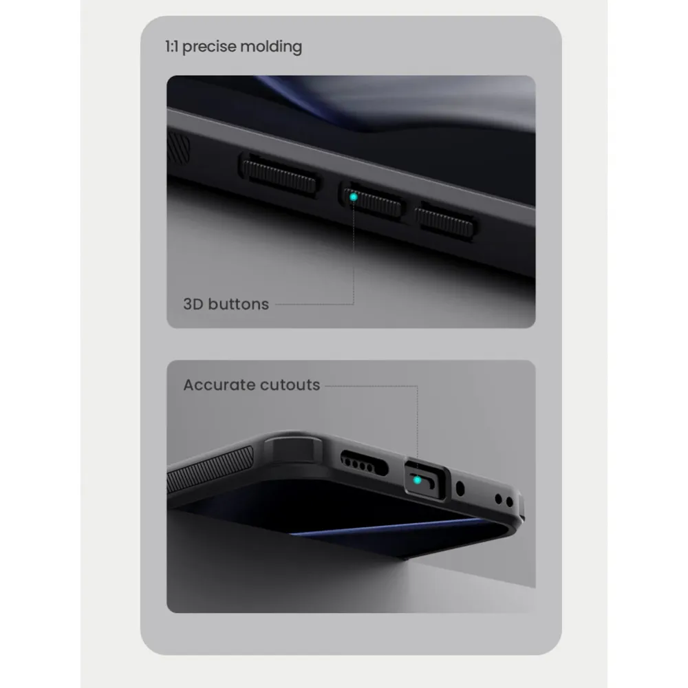 Maska Nillkin Scrub Pro za Xiaomi 15T crna