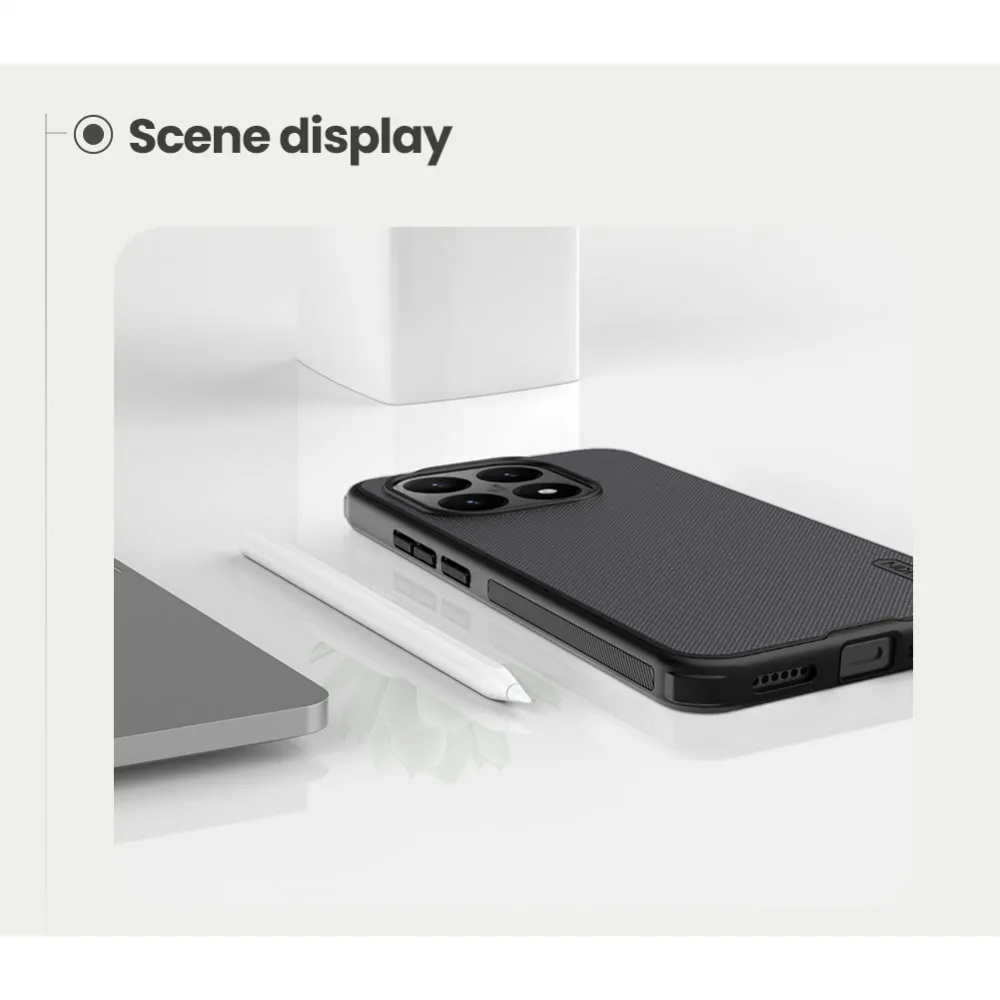 Maska Nillkin Scrub Pro za Xiaomi 15T crna