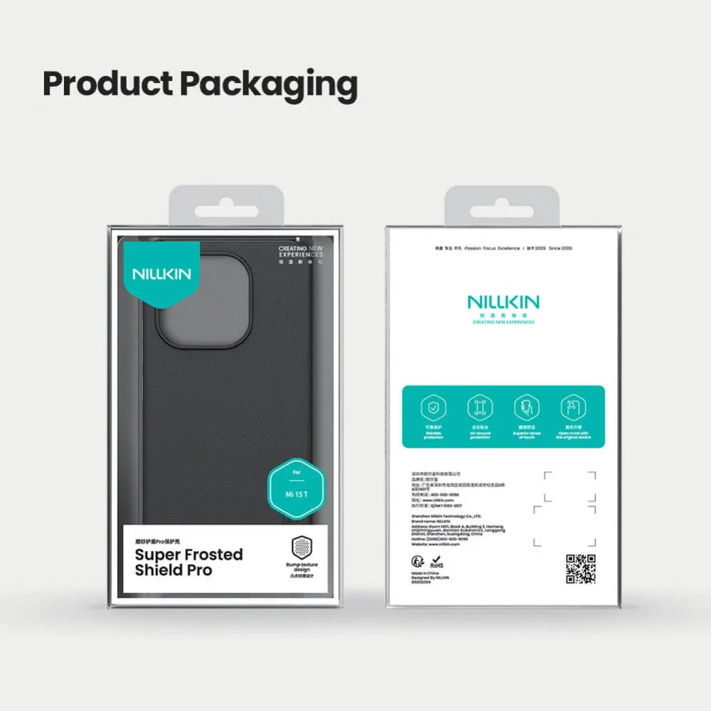 Maska Nillkin Scrub Pro za Xiaomi 15T crna