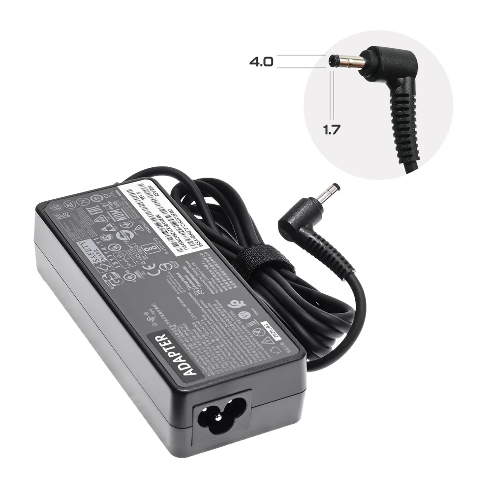 Punjac za laptop Lenovo 20V 4.5A (4.0*1.7) ugao 90 HQ JC