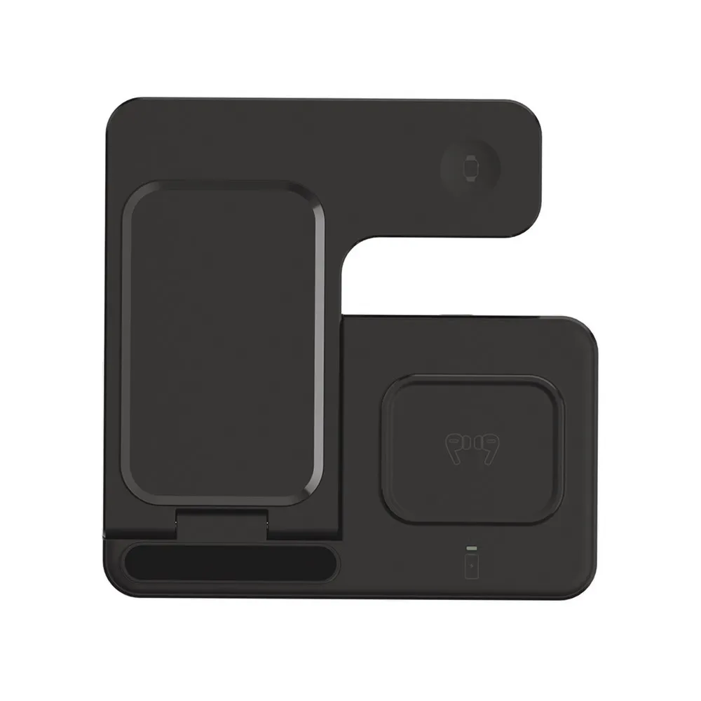 Desktop drzac za mobilni telefon Z5G 3u1 (wireless punjac za mobilni telefon, slusalice i Apple smart watch)