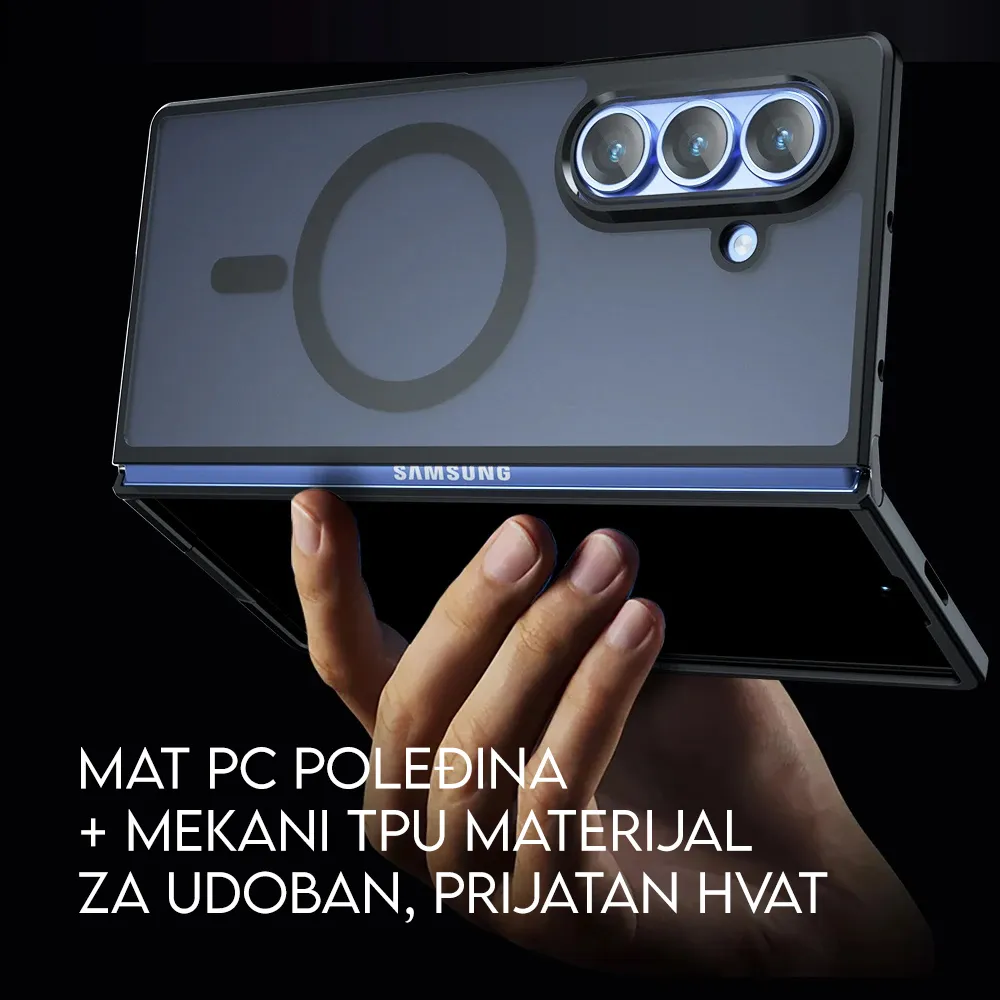 Maska Magsafe Fold za Samsung F966B Galaxy Z Fold 7 crna