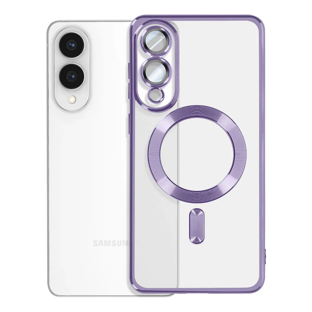 Maska Magsafe Lux za Samsung S937B Galaxy S25 Edge ljubicasta