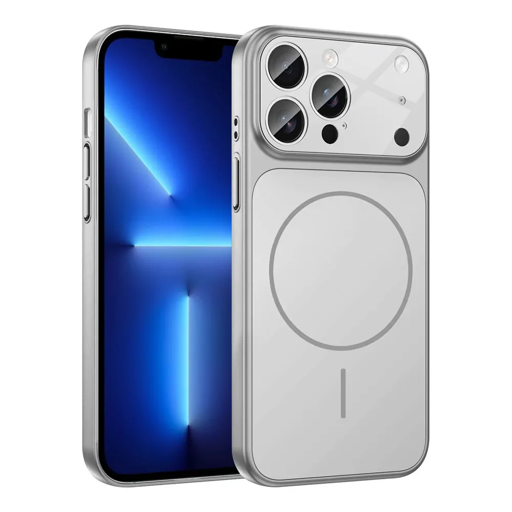 Maska Magsafe LookLike za iPhone 15 Pro 6.1 srebrna