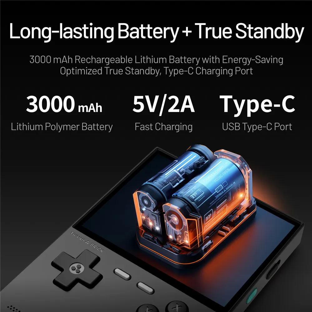 Konzola za igranje TrimUI Brick 64GB ljubicasta
