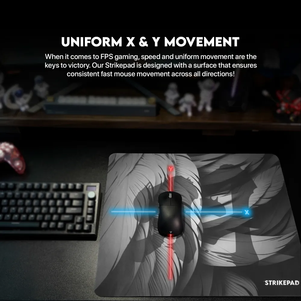 Podloga za mis Fantech MST491 Holographic Strikepad crna