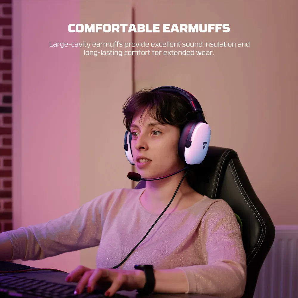 Slusalice Gaming Fantech MH92 Carbon crne