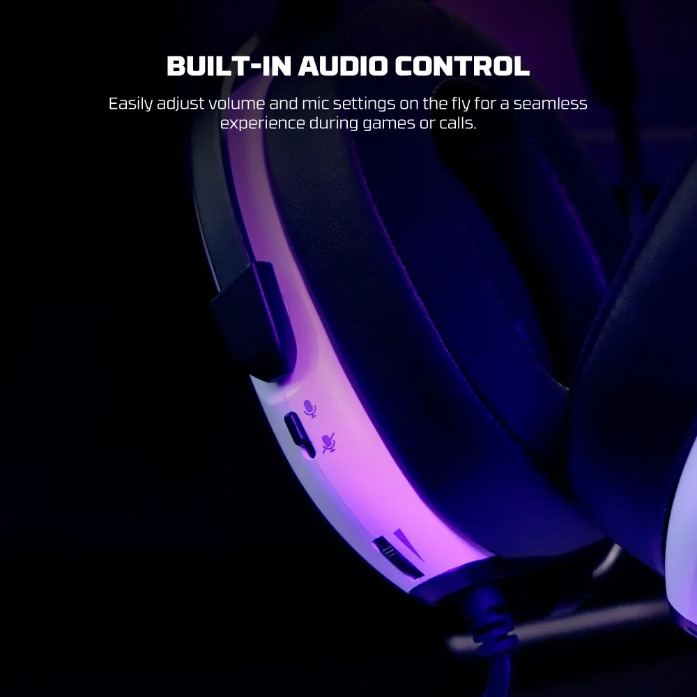 Slusalice Gaming Fantech MH92 Carbon crne
