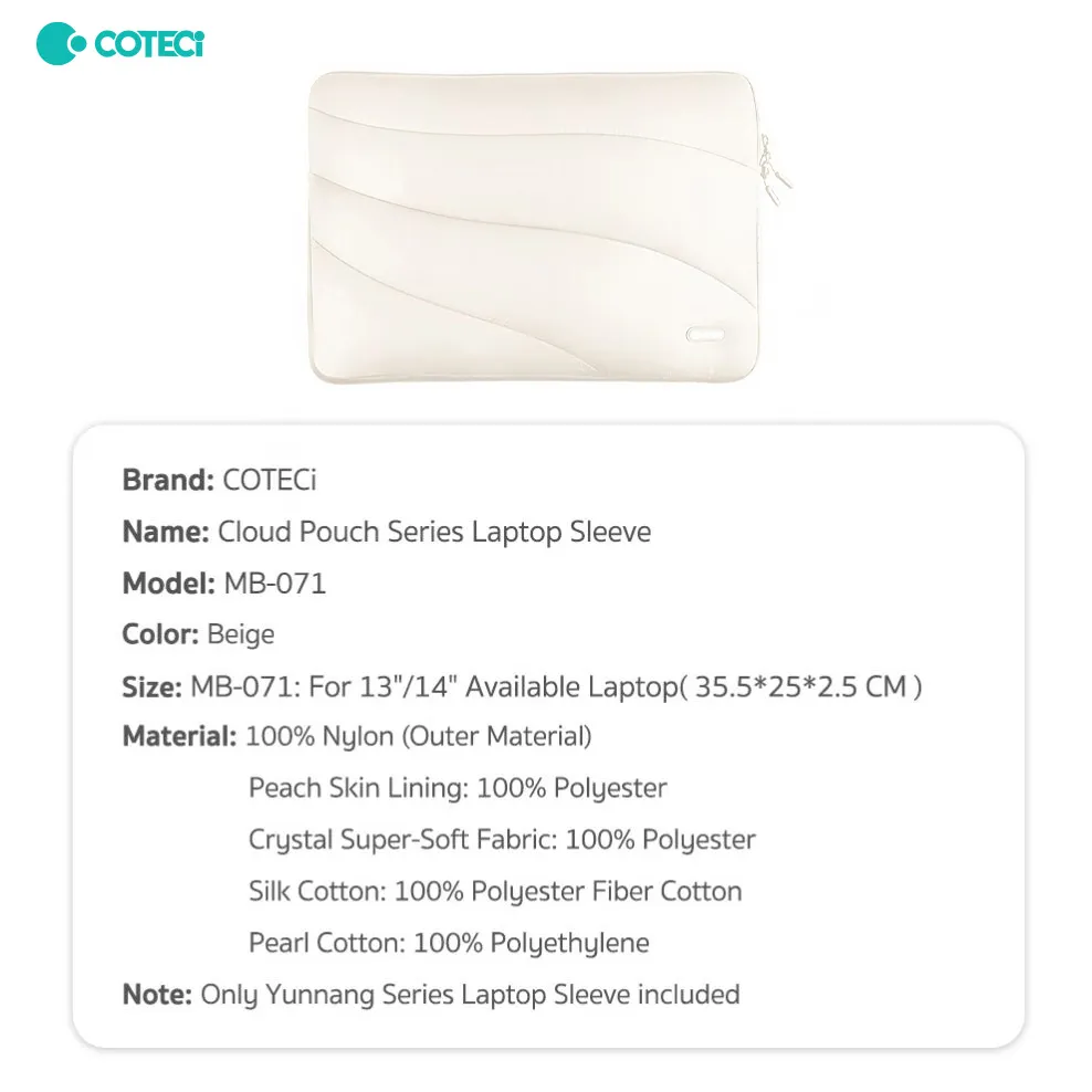 Torba za laptop Coteci MB-071 13-14 inch bez